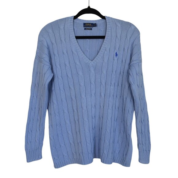 Polo Ralph Lauren Cable Knit Sweater *GUC - Picture 1 of 10